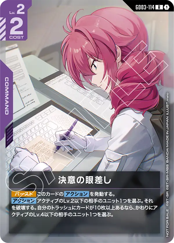 決意の眼差し（パラレル版）